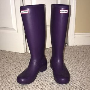 Hunter rain boots